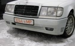 7 239 р. Передний бампер Classic на Mercedes-Benz E-Class W124 седан дорестайлинг (1984-1993)  с доставкой в г. Екатеринбург. Увеличить фотографию 2