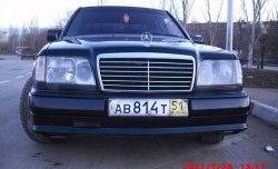 4 499 р. Накладка переднего бампера Elegance Mercedes-Benz E-Class W124 седан дорестайлинг (1984-1993)  с доставкой в г. Екатеринбург. Увеличить фотографию 2