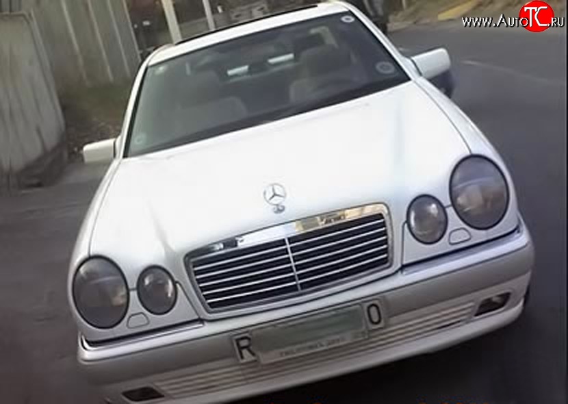 6 549 р. Накладка переднего бампера LORINZER Style Mercedes-Benz E-Class W210 дорестайлинг универсал (1996-1999) (Неокрашенная)  с доставкой в г. Екатеринбург