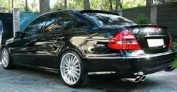 2 699 р. Козырёк AMG на заднее лобовое стекло автомобиля  Mercedes-Benz E-Class  W211 (2002-2009) дорестайлинг седан, рестайлинг седан (Неокрашенный)  с доставкой в г. Екатеринбург. Увеличить фотографию 1