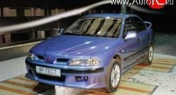 4 149 р. Накладка переднего бампера GT Dynamics Mitsubishi Carisma (1999-2004) (Неокрашенная)  с доставкой в г. Екатеринбург. Увеличить фотографию 2