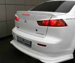 4 749 р. Лип спойлер Mitsubishi Global-Tuning  Mitsubishi Lancer  10 (2007-2017) седан дорестайлинг, седан рестайлинг (Неокрашенный)  с доставкой в г. Екатеринбург. Увеличить фотографию 1