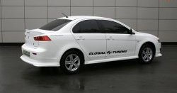 4 749 р. Лип спойлер Mitsubishi Global-Tuning  Mitsubishi Lancer  10 (2007-2017) седан дорестайлинг, седан рестайлинг (Неокрашенный)  с доставкой в г. Екатеринбург. Увеличить фотографию 2