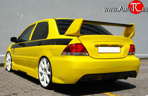 10 699 р. Антикрыло Accolade Evo  Mitsubishi Lancer  9 (2003-2009) 1-ый рестайлинг седан, 2-ой рестайлинг седан (Неокрашенный)  с доставкой в г. Екатеринбург