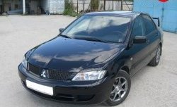 849 р. Комплект широких ресничек Evo V2  Mitsubishi Lancer  9 (2003-2009) 1-ый рестайлинг седан, 1-ый рестайлинг универсал, 2-ой рестайлинг седан, 2-ой рестайлинг универсал (Неокрашенные)  с доставкой в г. Екатеринбург. Увеличить фотографию 3