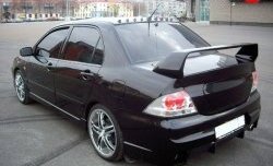 8 299 р. Спойлер в стиле Evo var №2 (средний) Mitsubishi Lancer 9 2-ой рестайлинг седан (2005-2009) (Неокрашенный)  с доставкой в г. Екатеринбург. Увеличить фотографию 4