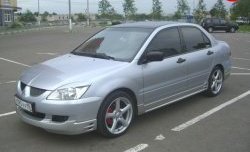 5 999 р. Пороги накладки EGR Mitsubishi Lancer 9 2-ой рестайлинг универсал (2005-2009) (Неокрашенные)  с доставкой в г. Екатеринбург. Увеличить фотографию 4