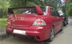 21 999 р. Крышка багажника Evo Mitsubishi Lancer 9 2-ой рестайлинг седан (2005-2009) (Неокрашенная)  с доставкой в г. Екатеринбург. Увеличить фотографию 3