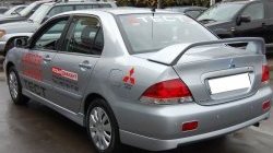 6 199 р. Пороги накладки GT Dynamics Mitsubishi Lancer 9 2-ой рестайлинг универсал (2005-2009) (Неокрашенные)  с доставкой в г. Екатеринбург. Увеличить фотографию 2