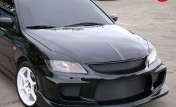 19 999 р. Передний бампер INGS Extreem Mitsubishi Lancer 9 2-ой рестайлинг седан (2005-2009) (Неокрашенный, Без сетки в бампер)  с доставкой в г. Екатеринбург. Увеличить фотографию 4