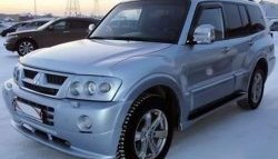 5 949 р. Вставки для модульной оптики Sport Mitsubishi Pajero 3 V70 дорестайлинг (1999-2003) (кузов: дорестайлинг (без креплений))  с доставкой в г. Екатеринбург. Увеличить фотографию 2