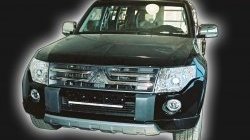 10 499 р. Накладка переднего бампера GT Dynamics Mitsubishi Pajero 4 V80 дорестайлинг (2006-2011) (Дорестайлинг, Неокрашенная)  с доставкой в г. Екатеринбург. Увеличить фотографию 3