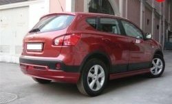 2 089 р. Пороги накладки Городская Легенда Nissan Qashqai 1 дорестайлинг (2007-2010) (Неокрашенные)  с доставкой в г. Екатеринбург. Увеличить фотографию 2