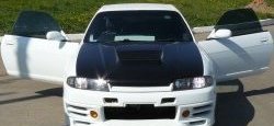 10 549 р. Передний бампер Drift style Nissan Skyline R33 (1993-1998) (Неокрашенный)  с доставкой в г. Екатеринбург. Увеличить фотографию 2