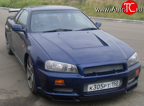 9 549 р. Передний бампер GTR Nissan Skyline R33 (1993-1998) (Неокрашенный)  с доставкой в г. Екатеринбург