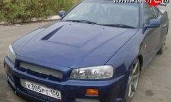 9 549 р. Передний бампер GTR Nissan Skyline R33 (1993-1998) (Неокрашенный)  с доставкой в г. Екатеринбург. Увеличить фотографию 2