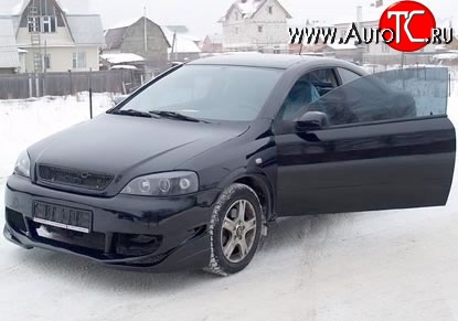 10 099 р. Передний бампер NTC Opel Astra G седан (1998-2005) (Неокрашенный)  с доставкой в г. Екатеринбург