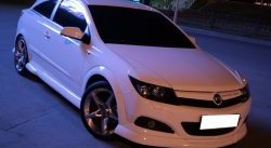 4 749 р. Накладка переднего бампера Global Tuning  Opel Astra  H GTC (2004-2011) хэтчбек 3 дв. дорестайлинг, хэтчбек 3 дв. рестайлинг (Неокрашенная)  с доставкой в г. Екатеринбург. Увеличить фотографию 1