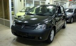 3 399 р. Передний бампер SAT Renault Logan 1 дорестайлинг (2004-2010) (Неокрашенный)  с доставкой в г. Екатеринбург. Увеличить фотографию 3