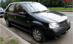 3 399 р. Передний бампер SAT Renault Logan 1 дорестайлинг (2004-2010) (Неокрашенный)  с доставкой в г. Екатеринбург. Увеличить фотографию 4