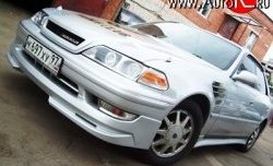 3 649 р. Накладка Concept на передний бампер Toyota Mark 2 X100 седан (1996-2000) (Неокрашенная)  с доставкой в г. Екатеринбург. Увеличить фотографию 3