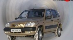 1 799 р. Арки крыльев Кураж 3  Chevrolet Niva  2123 (2002-2008), Лада 2123 (Нива Шевроле) (2002-2008) (Неокрашенные)  с доставкой в г. Екатеринбург. Увеличить фотографию 2