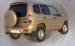 1 089 р. Комплект накладок Кураж на фонари (до 2009 г)  Chevrolet Niva  2123 (2002-2008), Лада 2123 (Нива Шевроле) (2002-2008) (Неокрашенные)  с доставкой в г. Екатеринбург. Увеличить фотографию 2