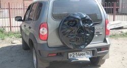 3 899 р. Чехол запасного колеса Трофей Снайпера  Chevrolet Niva  2123 (2002-2020), Лада 2123 (Нива Шевроле) (2002-2021), Лада Нива Трэвел (2021-2024) (Неокрашенный)  с доставкой в г. Екатеринбург. Увеличить фотографию 7