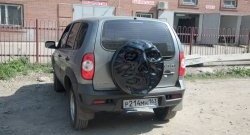 3 899 р. Чехол запасного колеса Трофей Снайпера  Chevrolet Niva  2123 (2002-2020), Лада 2123 (Нива Шевроле) (2002-2021), Лада Нива Трэвел (2021-2024) (Неокрашенный)  с доставкой в г. Екатеринбург. Увеличить фотографию 8