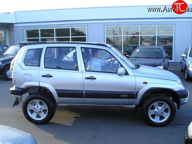 719 р. Спойлер Трофи  Chevrolet Niva  2123 (2002-2008), Лада 2123 (Нива Шевроле) (2002-2008) (Неокрашенный)  с доставкой в г. Екатеринбург