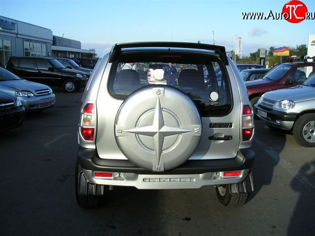 209 р. Комплект накладок на фонари (до 2009 г) Трофи Chevrolet Niva 2123 дорестайлинг (2002-2008) (Неокрашенные)  с доставкой в г. Екатеринбург