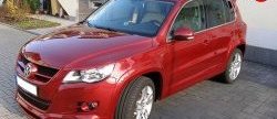 869 р. Накладки на фары CT Volkswagen Tiguan NF дорестайлинг (2006-2011) (Неокрашенные)  с доставкой в г. Екатеринбург. Увеличить фотографию 3