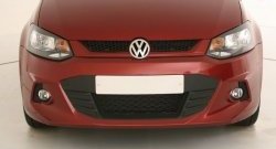 1 799 р. Противотуманные фары в передний бампер Sport Volkswagen Polo 5 седан дорестайлинг (2009-2015)  с доставкой в г. Екатеринбург. Увеличить фотографию 2