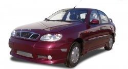 1 599 р. Пороги накладки Sprint  Chevrolet Lanos ( T100,  T150,  седан) (1997-2017), Daewoo Sense  Т100 (1997-2008), ЗАЗ Chance ( седан,  хэтчбэк) (2009-2017), ЗАЗ Sens ( седан,  хэтчбэк) (2007-2017) (Неокрашенные)  с доставкой в г. Екатеринбург. Увеличить фотографию 1