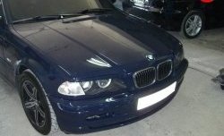 1 149 р. Реснички CarZone BMW 3 серия E46 седан дорестайлинг (1998-2001) (Неокрашенные)  с доставкой в г. Екатеринбург. Увеличить фотографию 6