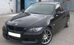 5 999 р. Накладка переднего бампера AC Shnitzer  BMW 3 серия  E90 (2004-2008) седан дорестайлинг (Неокрашенная)  с доставкой в г. Екатеринбург. Увеличить фотографию 2