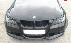 5 999 р. Накладка переднего бампера AC Shnitzer  BMW 3 серия  E90 (2004-2008) седан дорестайлинг (Неокрашенная)  с доставкой в г. Екатеринбург. Увеличить фотографию 3