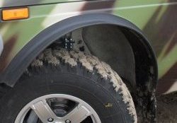 Арки крыльев Flexible Kit (50 мм) Jeep Cherokee KL дорестайлинг (2014-2017)