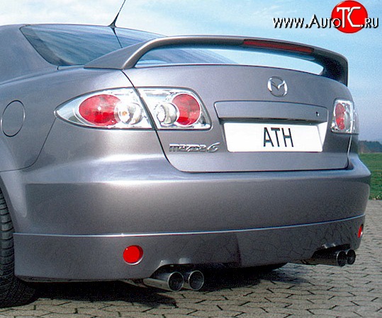 5 949 р. Спойлер ATH Mazda 6 GG седан дорестайлинг (2002-2005) (Неокрашенный)  с доставкой в г. Екатеринбург