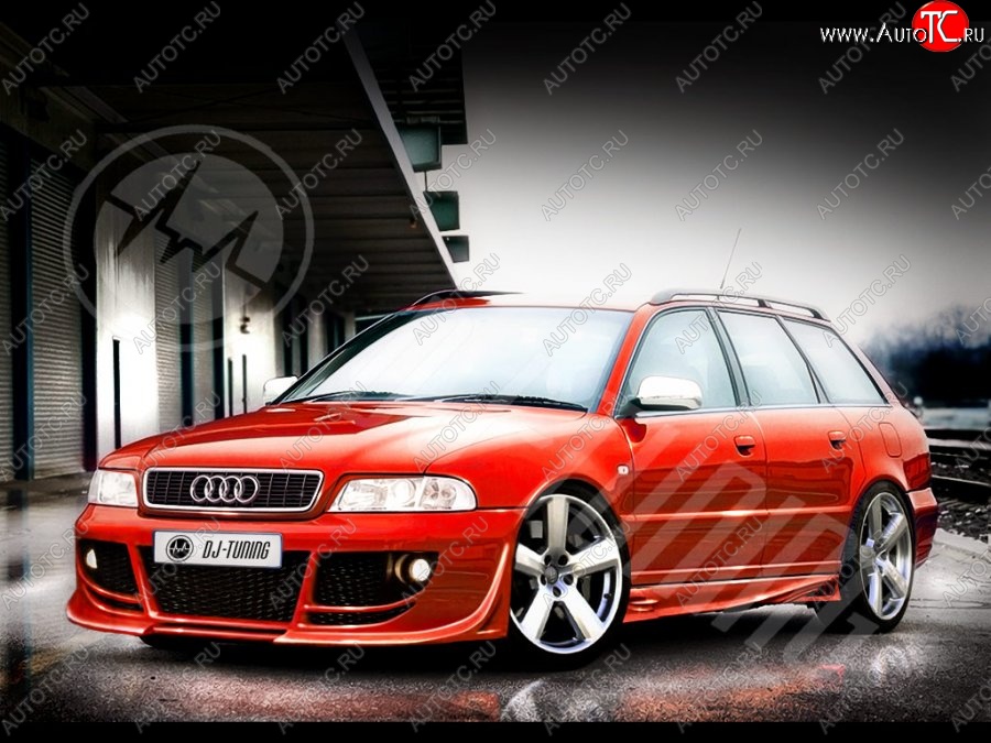 7 239 р. Передний бампер ST Audi A4 B5 8D2 седан 1-ый рестайлинг (1996-1998)  с доставкой в г. Екатеринбург