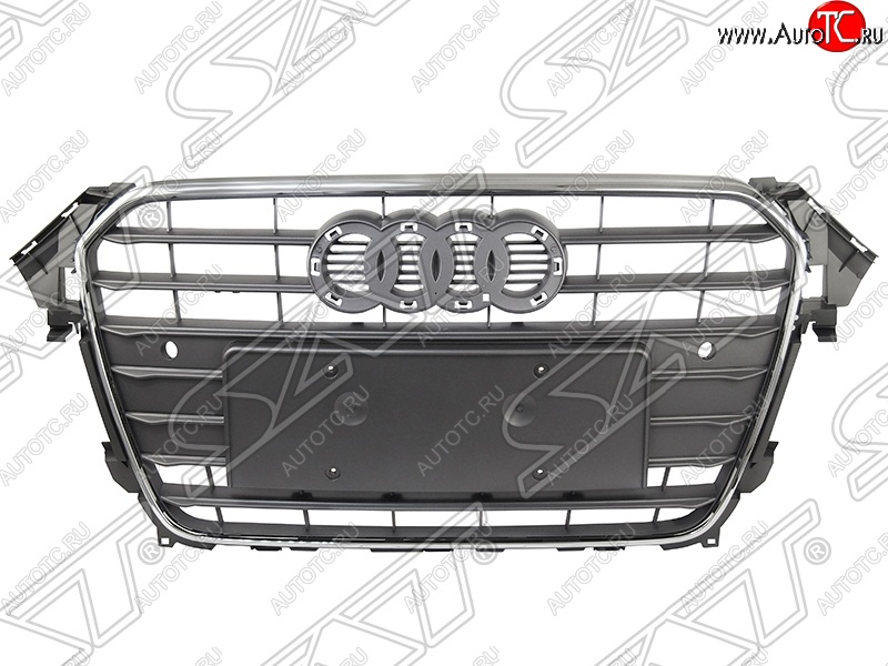 12 999 р. Решетка радиатора SAT  Audi A4  B8 (2011-2015) рестайлинг, седан, рестайлинг, универсал (Неокрашенная)  с доставкой в г. Екатеринбург