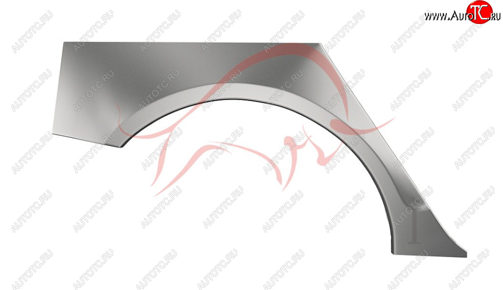 2 189 р. Правая задняя ремонтная арка (внешняя) Wisentbull Audi A4 B8 дорестайлинг, седан (2007-2011)  с доставкой в г. Екатеринбург