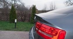 3 999 р. Лип спойлер CT  Audi A5  8T (2007-2011) дорестайлинг, лифтбэк (Неокрашенный)  с доставкой в г. Екатеринбург. Увеличить фотографию 8