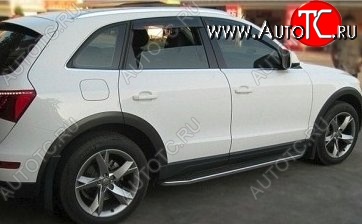 13 999 р. Накладки на колёсные арки (рестайлинг) CT Audi Q5 8R дорестайлинг (2008-2012) (Неокрашенные)  с доставкой в г. Екатеринбург