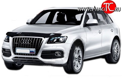 1 179 р. Дефлектор капота NovLine Audi Q5 8R дорестайлинг (2008-2012)  с доставкой в г. Екатеринбург