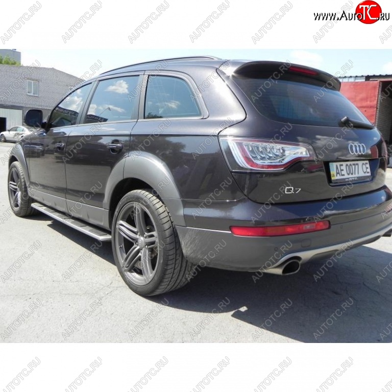 14 099 р. Накладки на колёсные арки NOBLE DESIGN Audi Q7 4L дорестайлинг (2005-2009) (Неокрашенные)  с доставкой в г. Екатеринбург