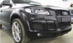 1 479 р. Реснички на фары CT Audi Q7 4L рестайлинг (2009-2015) (Неокрашенные)  с доставкой в г. Екатеринбург. Увеличить фотографию 3