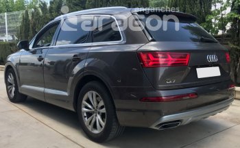 22 699 р. Фаркоп Aragon Audi Q7 4L дорестайлинг (2005-2009) (тип шара: V)  с доставкой в г. Екатеринбург. Увеличить фотографию 4