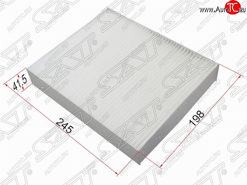 299 р. Фильтр салонный SAT (245х198х41.5 mm)  BMW 1 серия ( F21,  F20) - 4 серия  F32  с доставкой в г. Екатеринбург