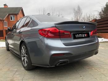 10 999 р. Пластиковые накладки M-порогов  BMW 5 серия  G30 (2016-2020) дорестайлинг, седан  с доставкой в г. Екатеринбург. Увеличить фотографию 11